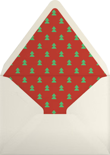 Surfing Snowman - Paperless Post Envelope
