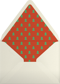 Surfing Snowman - Paperless Post Envelope