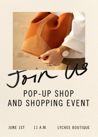 Top Spot - Shopping Event Invitation by Paperless Post