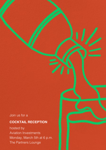 Shake N Roll - Cocktail Party Invitation by Paperless Post