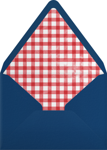 Vichy Check - Paperless Post Envelope