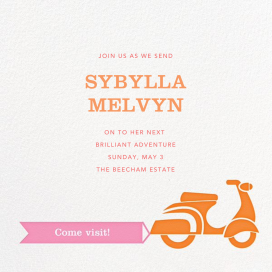 Scoot-A-Toot - Business Invitation by Jonathan Adler