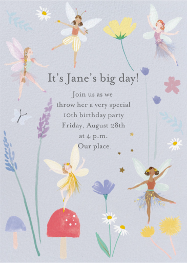 Fairy Enchanted Forest - Invitation by Meri Meri