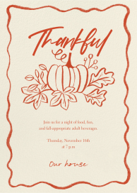 Thankful Pumpkin by Paperless Post