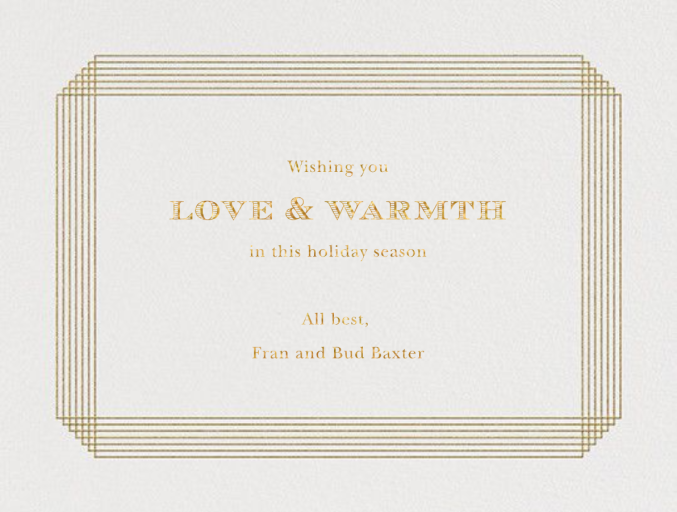 Escalier - Holiday Card by Paperless Post