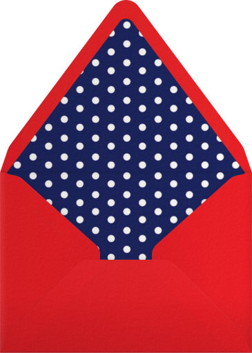 Stars-Spangled Banner - Paperless Post Envelope