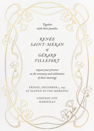 Blooming Garland - Invitation by Paperless Post