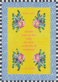 Kaftan - Dinner Party Invitation by Lisa Corti