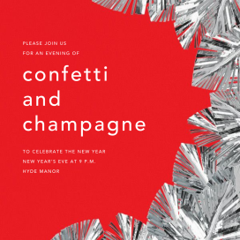 Shimmer - Christmas Party Invitation by CONFETTISYSTEM