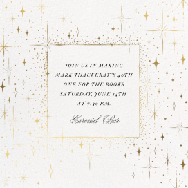 Twinkling Stars - Birthday Invitation by Paperless Post