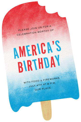 It’s Dripping - 4th of July Invitation by Paperless Post