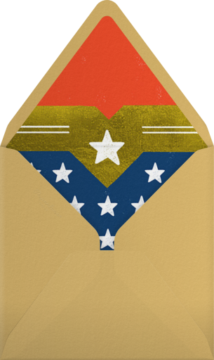 Heroes Only - Paperless Post Envelope