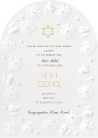 Ethereal Garden - Bris/Baby Naming Invitation by Paperless Post