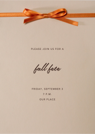Atacama - Fall Party Invitation by Paperless Post