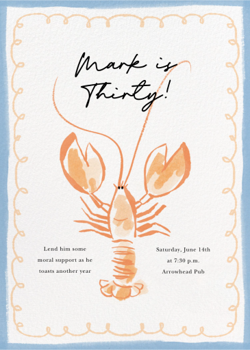 Maine Event - Birthday Invitation by Paperless Post