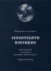 Disco - Birthday Invitation by Paperless Post