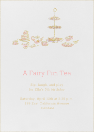 High Tea - Birthday Invitation by Paperless Post