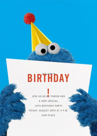 A Monster of a Birthday by Sesame Street