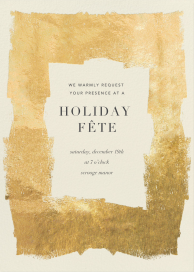 Framework - Holiday Party Invitation by Kelly Wearstler