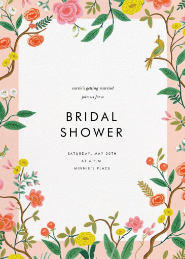 Shanghai Garden - Bridal Shower Invitation by Rifle Paper Co.