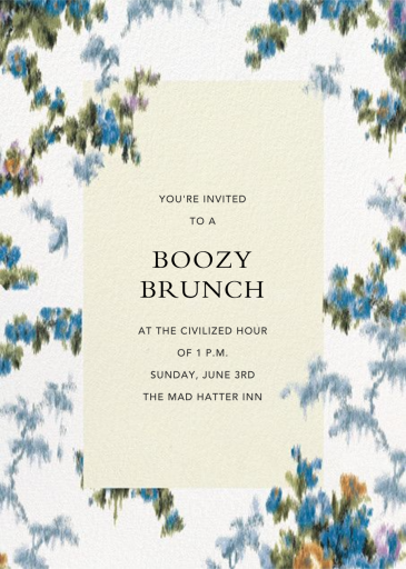 Tosca - Get-Together Invitation by Brock Collection