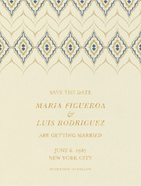 Silk Road (Save The Date) by Crane & Co.