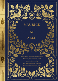 Roman à Clef - Wedding Invitation by Paperless Post