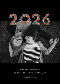 Year in Bloom (Photo) - New Year's Card by Rifle Paper Co.