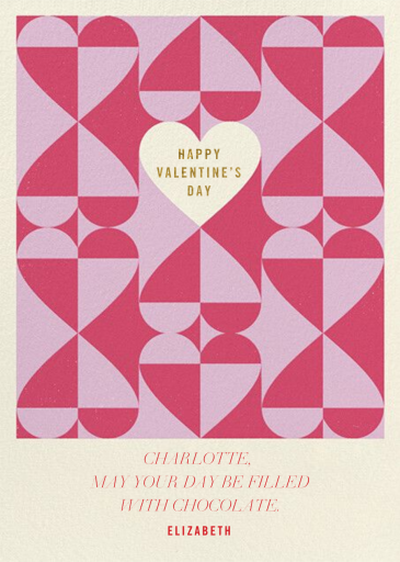 Balanced Hearts - Valentine's Day Card by Paperless Post