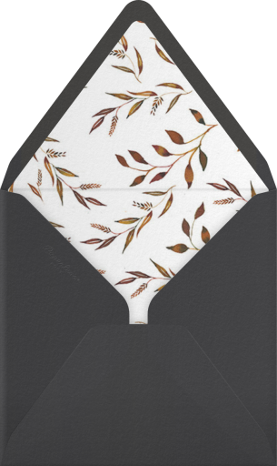 Quail's Tail - Happy Menocal Envelope