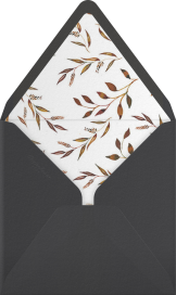 Quail's Tail - Happy Menocal Envelope