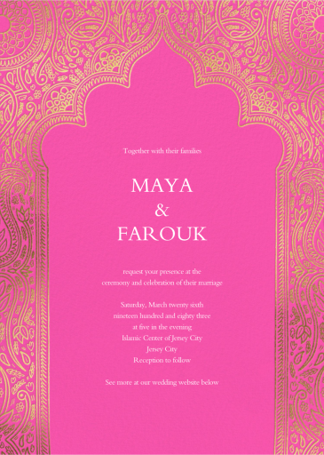 Dvaar - Wedding Invitation by Paperless Post