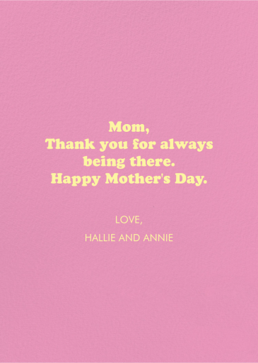 Stick of Butter - Greeting Card by Party Mountain - Back