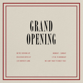 Rue - Business Greeting Card by Paperless Post