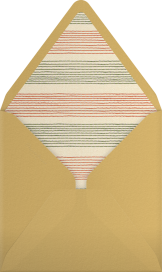 Holiday Crest - Coral & Tusk Envelope