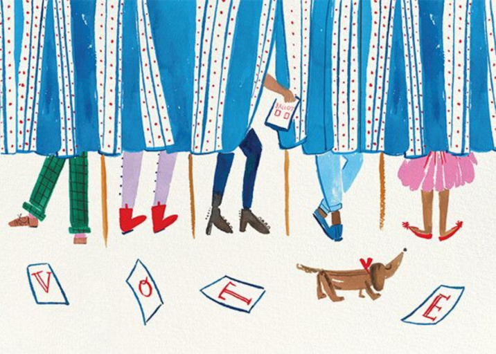 Poll Pup - Activism Invitation by Mr. Boddington's Studio