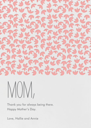 Tulips - Mother's Day Card by Linda and Harriett