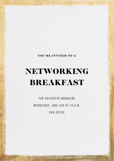 Bristle - Networking Event Invitation by Paperless Post