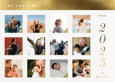 Month by Month - Holiday Card by Paperless Post