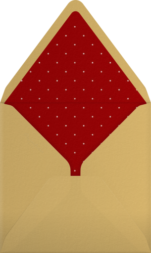 Holiday Drape - Paperless Post Envelope