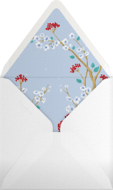 Winter Chinoiserie - Paperless Post Envelope