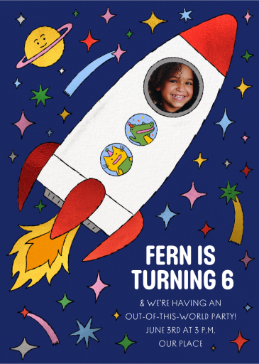 Little Rocket Ship by Min Heo