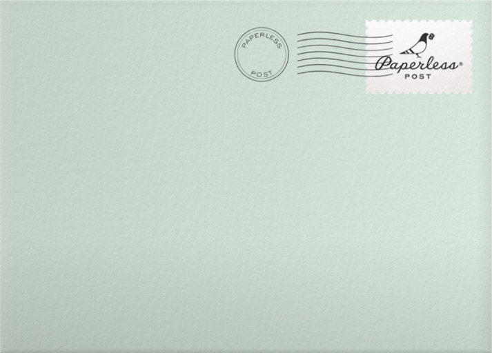 Photo Holiday Bow Collage Card Envelope