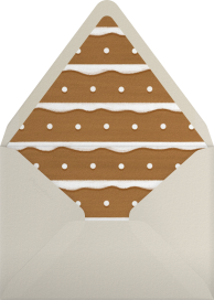 Gingerbread Chalet - Paperless Post Envelope