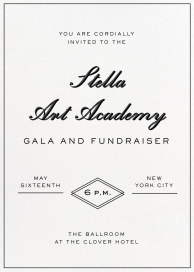 Double Diamond (Customizable Template) - Gala Invitation by Paperless Post