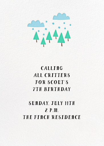 Yeti Party by Hello!Lucky - Back