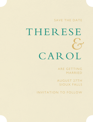 Orient Express (Save The Date) by Crane & Co.