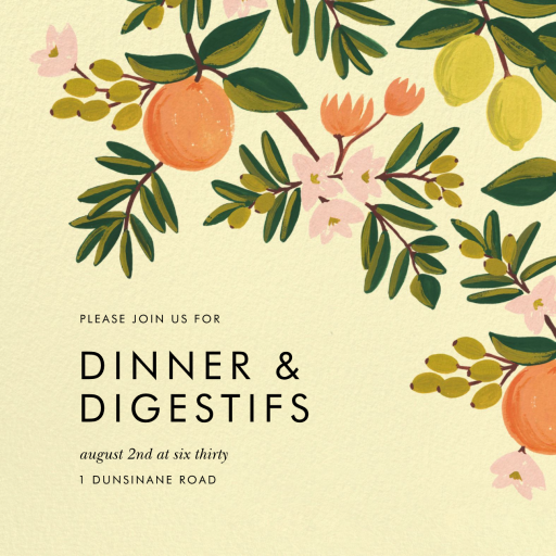Citrus Orchard - Party Invitation by Rifle Paper Co.