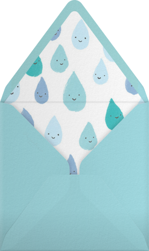 Grinning in the Rain - Paperless Post Envelope
