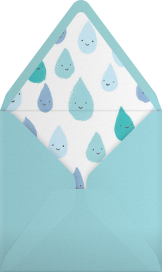 Grinning in the Rain - Paperless Post Envelope